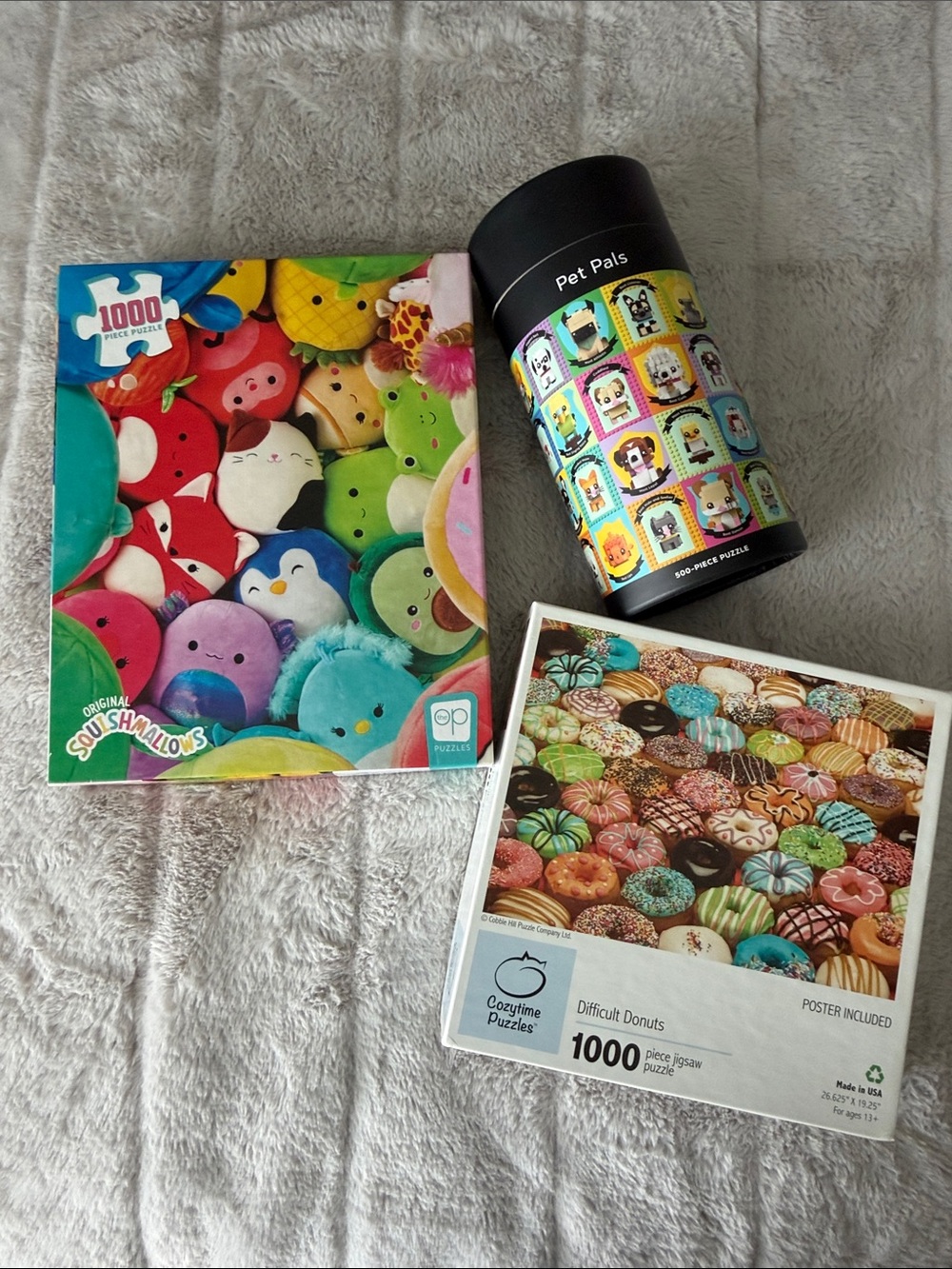 Squishmallows Lego Colorful Puzzle Bundle